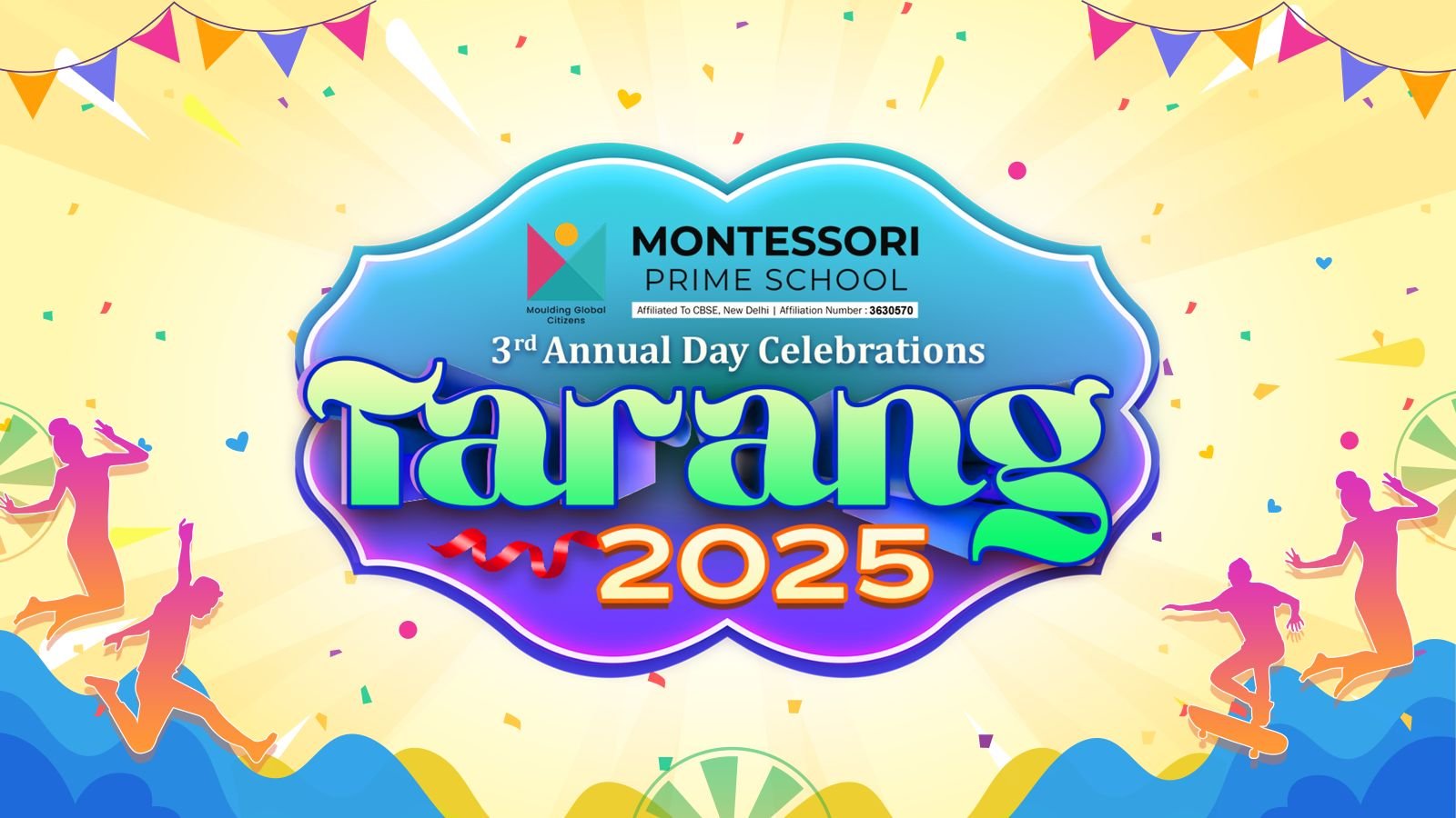 TARANG 2025 – 3rd Annual Day Celebrations